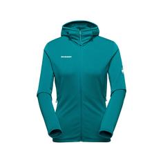 Mammut Aconcagua Light Hooded Fleecejacke Damen deep teal