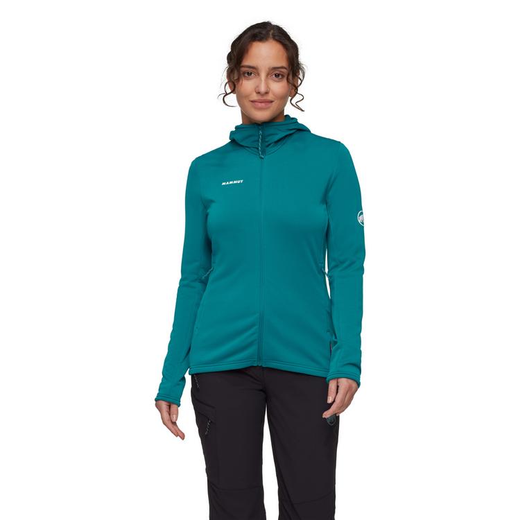 Mammut Mammut Aconcagua Light Hooded Fleecejacke Damen - deep teal - 0 | SportScheck