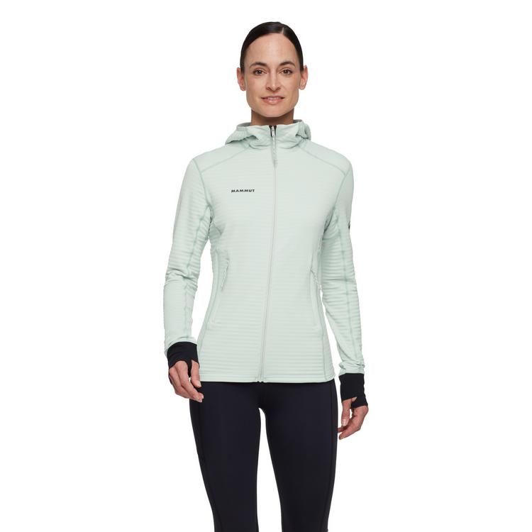 Mammut Mammut Taiss Light Hooded Fleecejacke Damen - silver sage - 0 | SportScheck