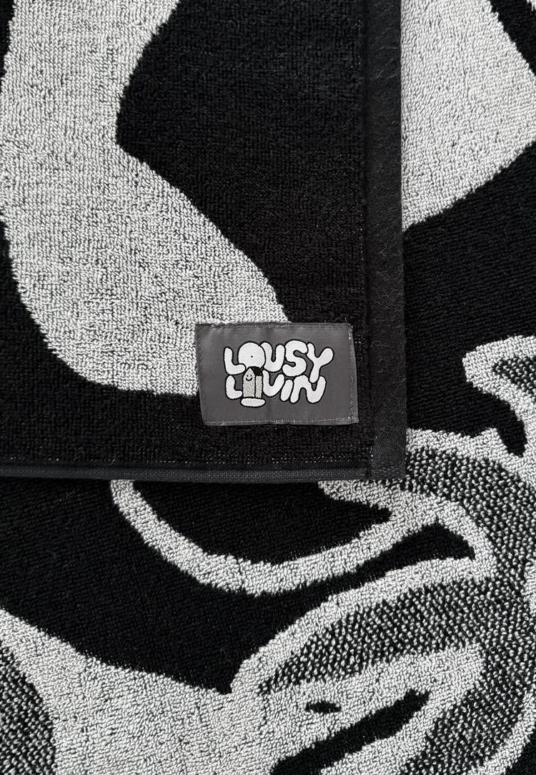 Lousy Livin Lousy Livin Handtuch - Black - 2 | SportScheck