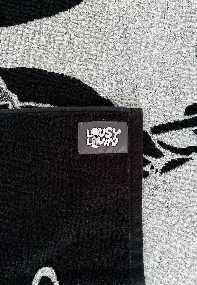 Lousy Livin Lousy Livin Handtuch - Black - 2 | SportScheck