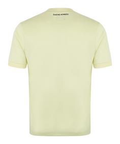 Rückansicht von Mizuno AS Monaco Trikot 3rd 2025/2026 Fußballtrikot Herren gelb