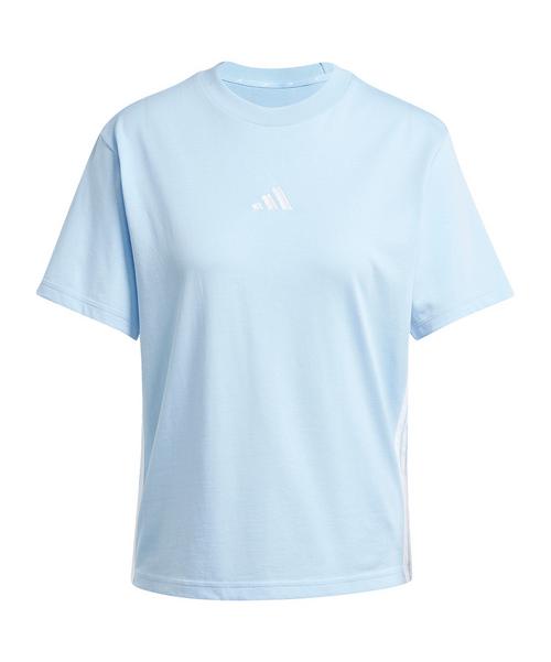 adidas Essentials 3 Stripes T-Shirt Damen Laufshirt Damen