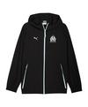 PUMA Olympique Marseille Pumatech Woven Jacke Trainingsjacke Herren - schwarz