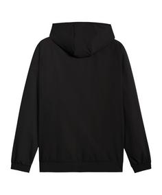 Rückansicht von PUMA Olympique Marseille Pumatech Woven Jacke Trainingsjacke Herren schwarz