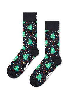 Rückansicht von Happy Socks 4-Pack Christmas Socks Gift Set Freizeitsocken schwarz