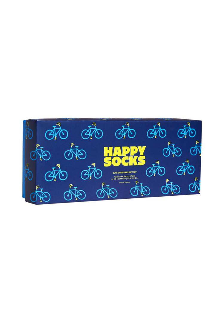 Happy Socks Happy Socks 4-Pack Bike Socks Gift Set Socken - blue - 3 | SportScheck