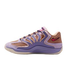 Rückansicht von Nike KD18 Wanda Hallenschuhe Herren lilarosa
