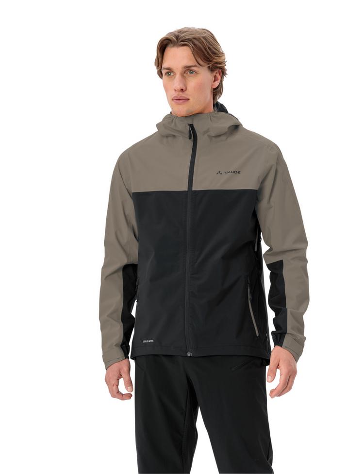 VAUDE VAUDE Men's Moab Rain Jacket Fahrradjacke Herren - coconut - 0 | SportScheck