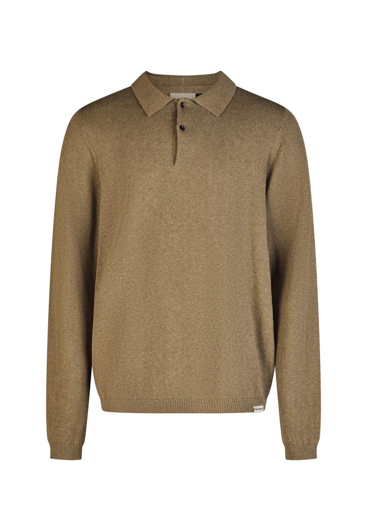 Cleptomanicx Cleptomanicx Langarmshirt Herren - Coffee - 0 | SportScheck