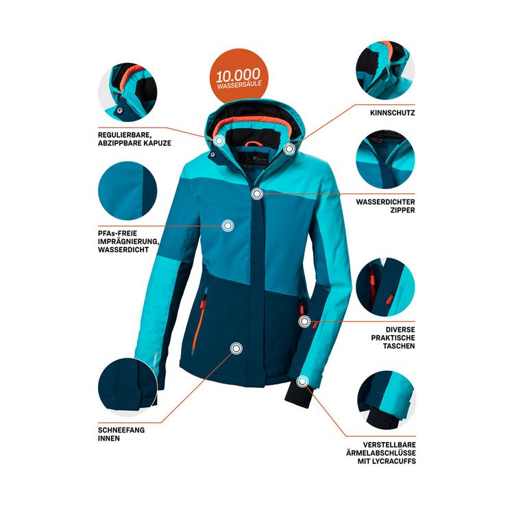 KILLTEC KILLTEC KSW 67 WMNJCKT Winterjacke Damen - Gr&uuml;n2012 - 4 | SportScheck