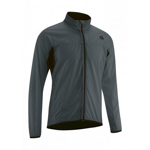 Rückansicht von Gonso Bike Serru Fahrradjacke Herren Dunkelgrau