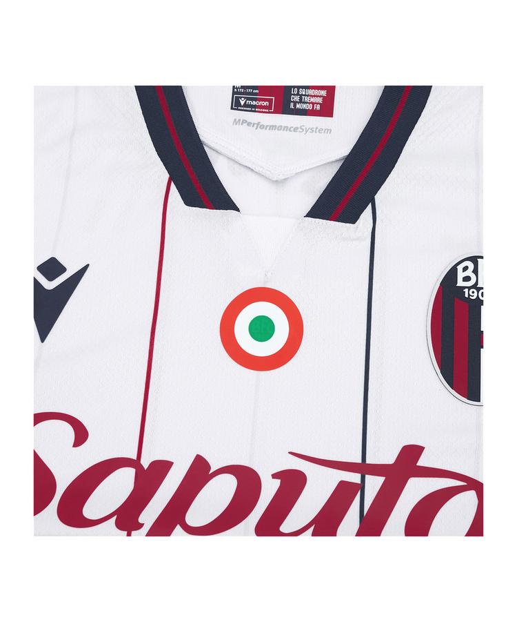 macron macron FC Bologna Trikot Away 2025/2026 Wei&szlig; Trikot Herren - weiss - 0 | SportScheck