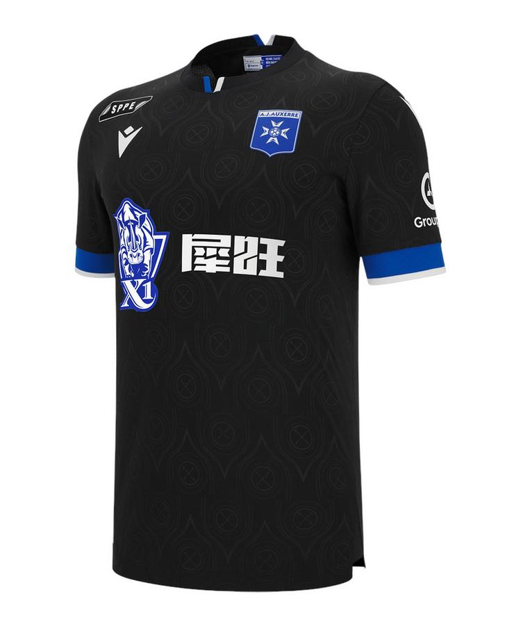 macron macron AJ Auxerre Trikot Away 2025/2026 Trikot Herren - schwarz - 0 | SportScheck