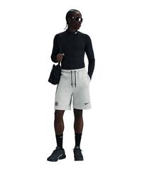 Nike Inter Mailand Tech Fleece Short Fu&szlig;ballshorts Herren - graublau
