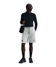 Nike Inter Mailand Tech Fleece Short Fußballshorts Herren graublau