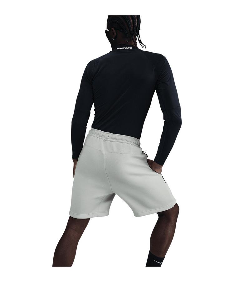 Nike Nike Inter Mailand Tech Fleece Short Fu&szlig;ballshorts Herren - graublau - 2 | SportScheck