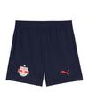 PUMA Red Bull Salzburg Replica Short Kids Fu&szlig;ballshorts Kinder - blau