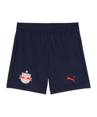 PUMA Red Bull Salzburg Replica Short Kids Fu&szlig;ballshorts Kinder - blau