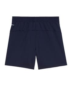 Rückansicht von PUMA Red Bull Salzburg Replica Short Kids Fußballshorts Kinder blau