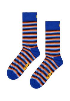 Rückansicht von Happy Socks 3-Pack Holiday Navy Socks Gift Set Freizeitsocken blue