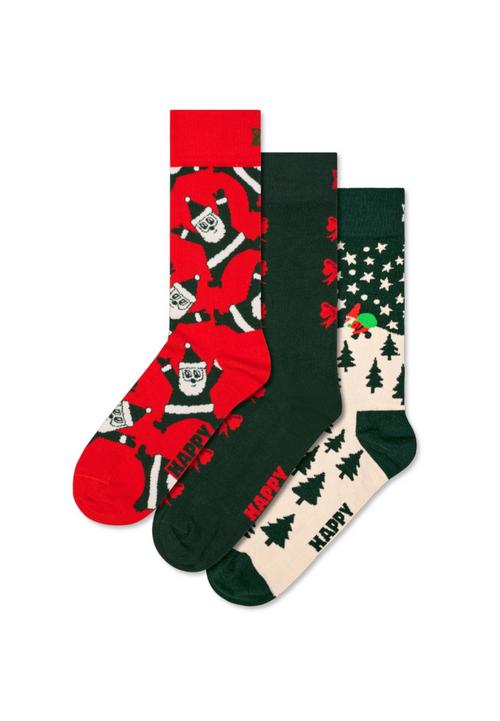 Happy Socks 3-Pack Santa Socks Gift Set Socken