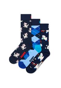Happy Socks 3-Pack Animal Blue Socks Gift Set Socken - blue