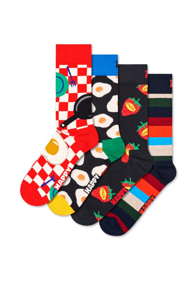Happy Socks Happy Socks 4-Pack Food Socks Gift Set Socken - red - 0 | SportScheck