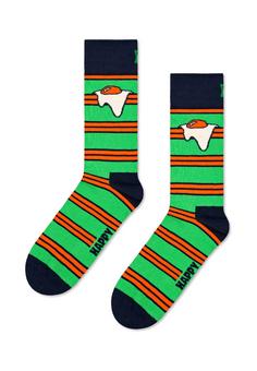 Rückansicht von Happy Socks 4-Pack Record Socks Gift Set Freizeitsocken weiß