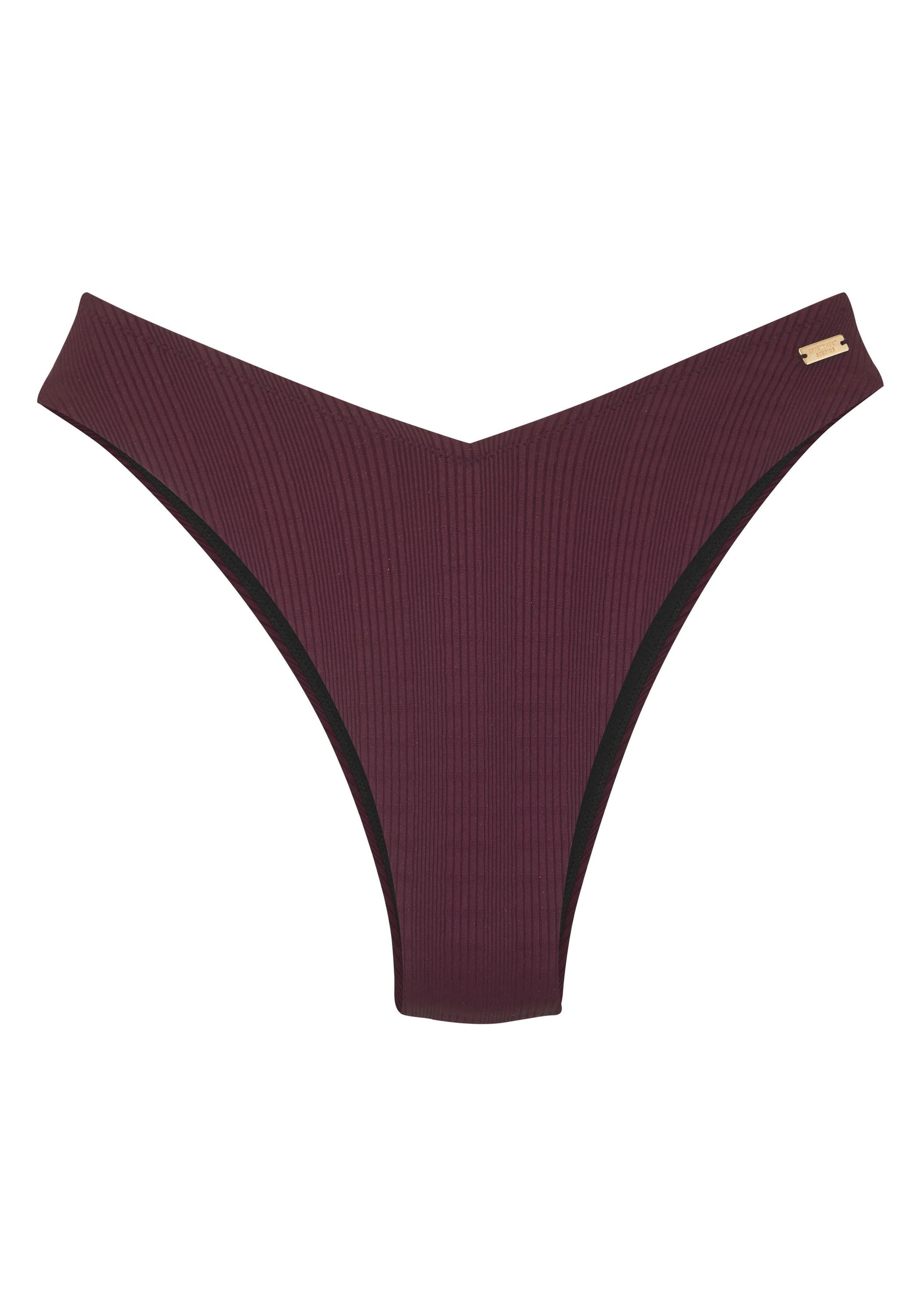 Copenhagen Studios Bikini-Hose Bikini Hose Damen - weinrot