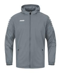 JAKO Team 2.0 Allwetterjacke Kids Dunkel Regenjacke Kinder - grau