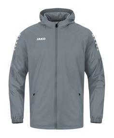 JAKO Team 2.0 Allwetterjacke Kids Dunkel Regenjacke Kinder grau