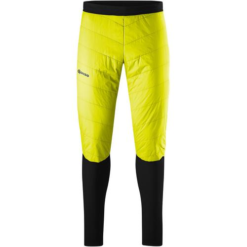 Rückansicht von Gonso Montemuro Fahrradshorts Herren Gelb