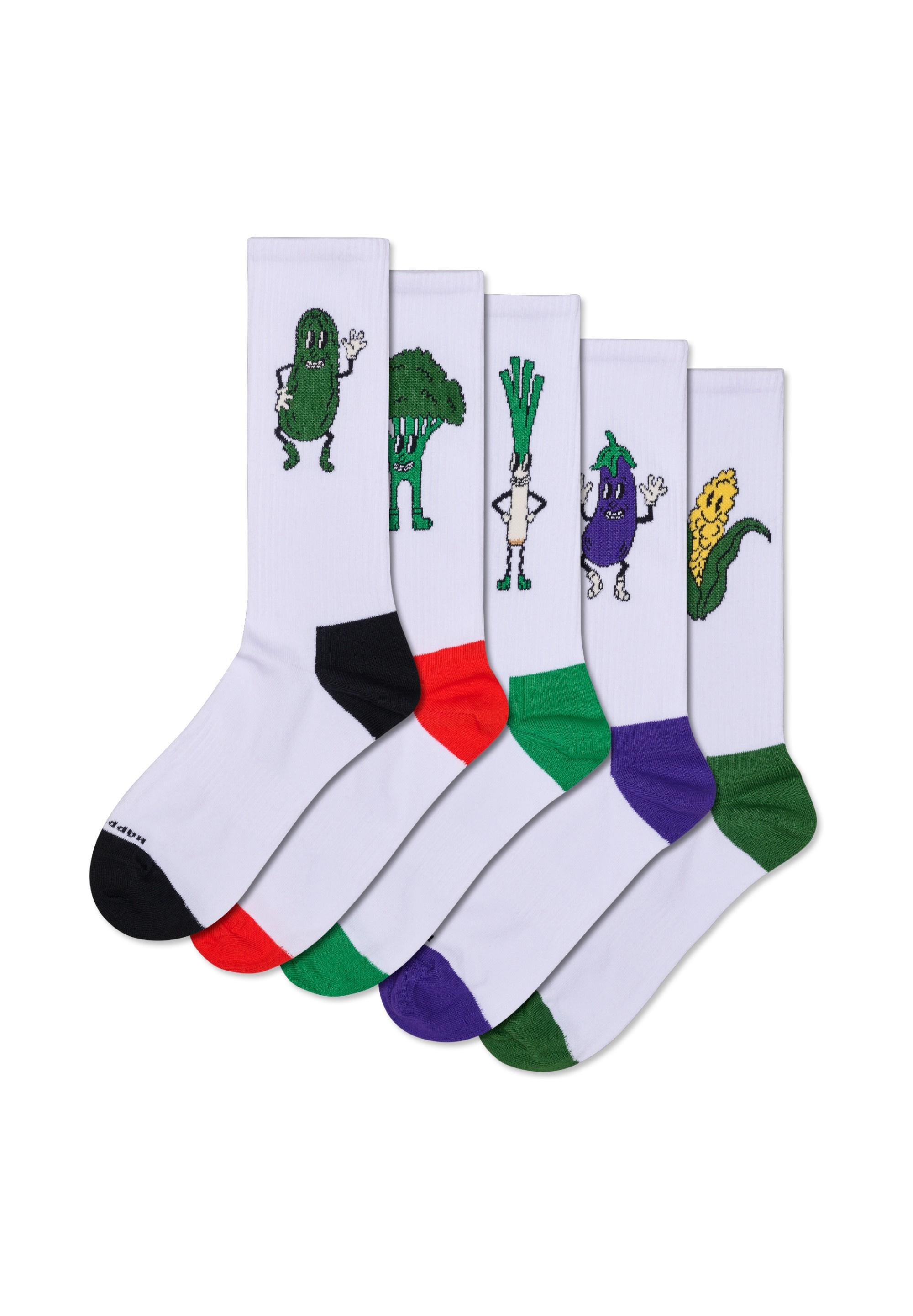 Happy Socks 5-Pack Vegetable Socks Socken - pink