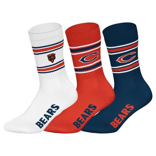 Rückansicht von NFL Socken Freizeitsocken Chicago Bears 2/Wei&szlig;