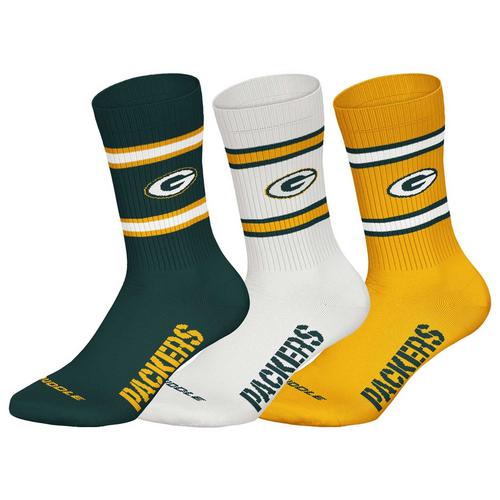 Rückansicht von NFL Socken Freizeitsocken Green Bay Packers/Wei&szlig;