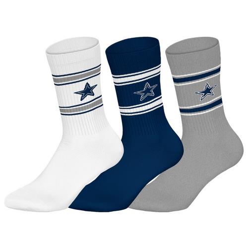 Rückansicht von NFL Socken Freizeitsocken Dallas Cowboys/Weiß