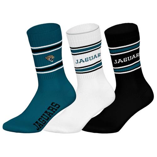 Rückansicht von NFL Socken Freizeitsocken Jacksonville Jaguars/Weiß