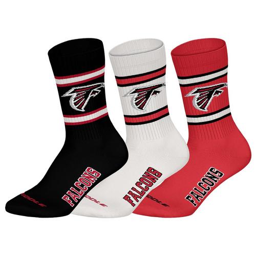 Rückansicht von NFL Socken Freizeitsocken Atlanta Falcons/Weiß