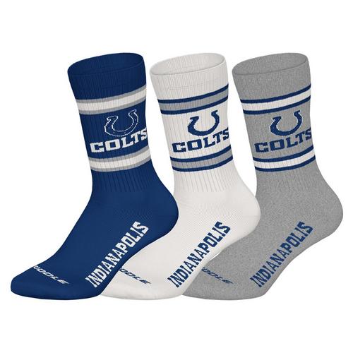 Rückansicht von NFL Socken Freizeitsocken Indianapolis Colts/Weiß