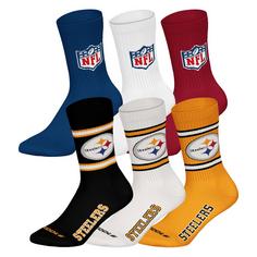 NFL Socken Freizeitsocken Pittsburgh Steelers/Mix