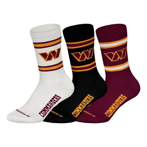 Rückansicht von NFL Socken Freizeitsocken Washington Commanders/Weiß