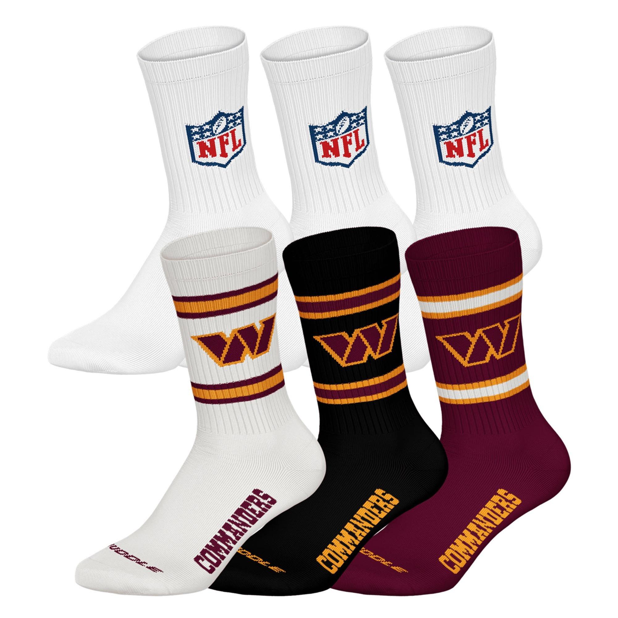 NFL Socken Socken - Washington Commanders/Wei&szlig;