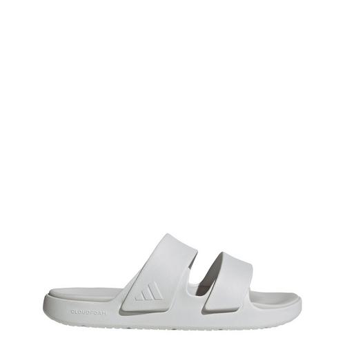 Rückansicht von adidas ZNSORY-Sandalen Sandalen Crystal White / Crystal White / Dash Grey