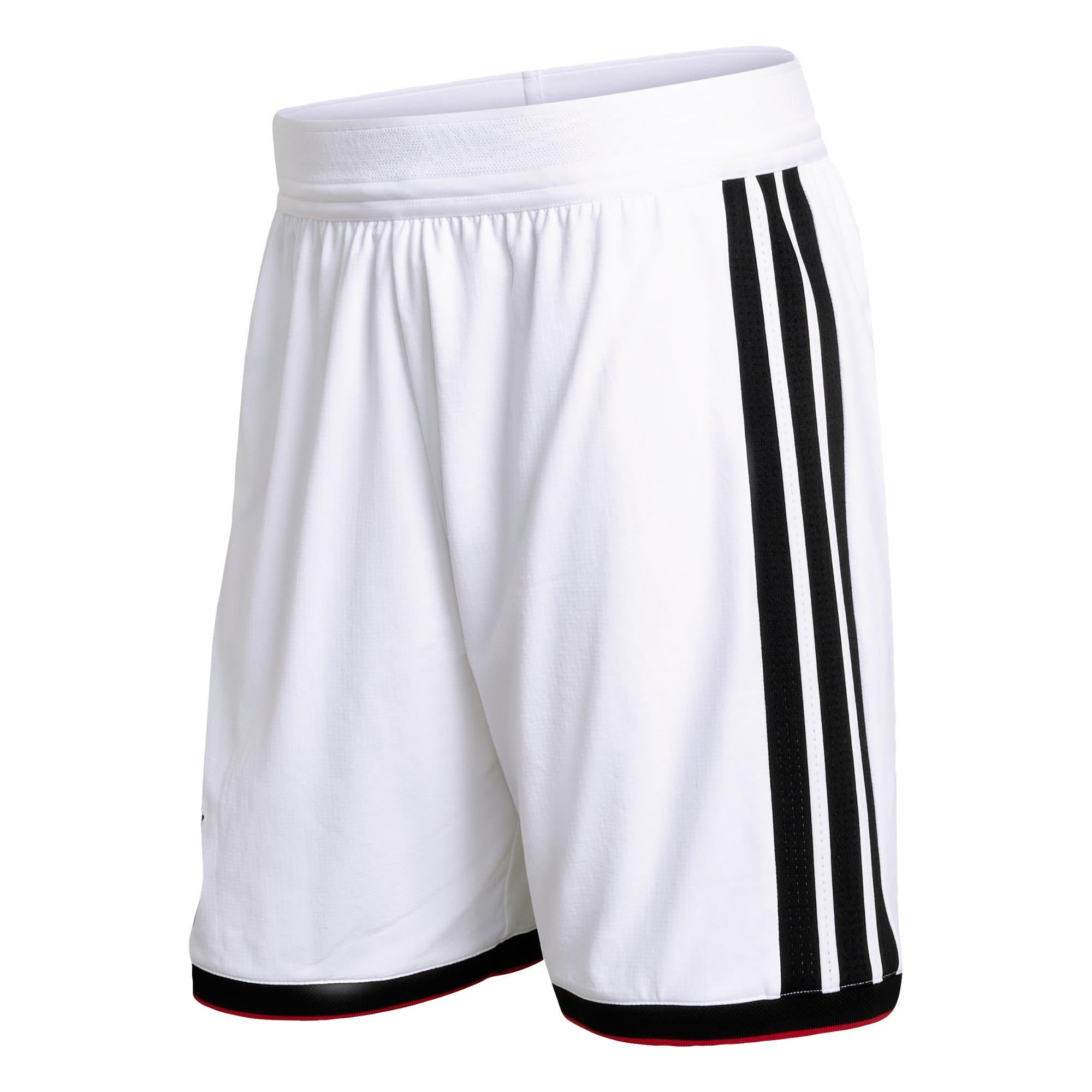 adidas Deutschland 26 Authentic Heimshorts Fu&szlig;ballshorts Herren - White