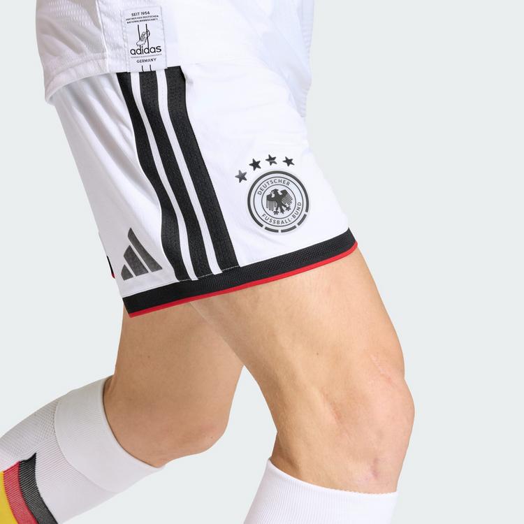adidas adidas Deutschland 26 Authentic Heimshorts Fu&szlig;ballshorts Herren - White - 0 | SportScheck