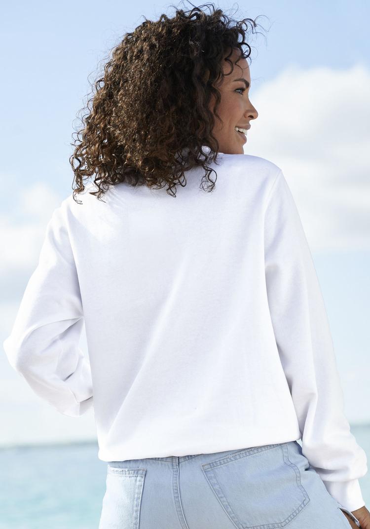 VENICE BEACH VENICE BEACH Sweatshirt Sweatshirt Damen - wei&szlig; - 0 | SportScheck