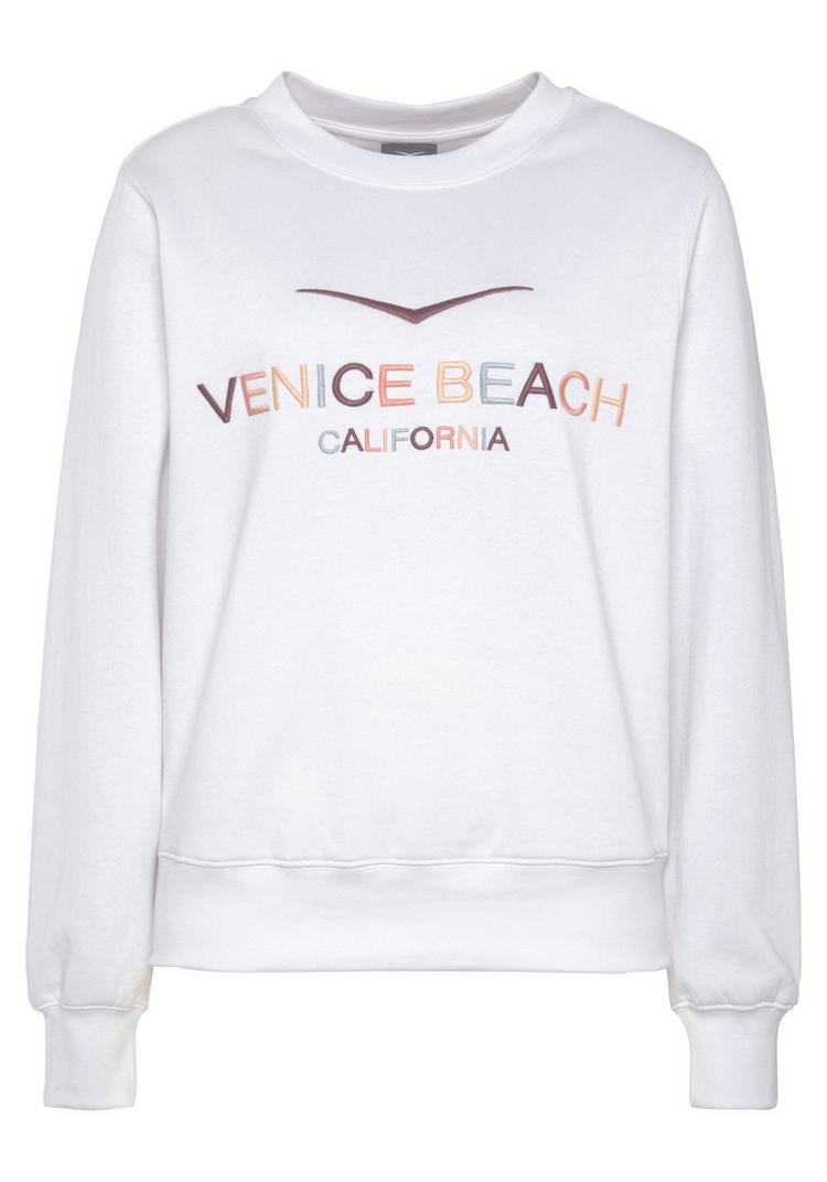 VENICE BEACH VENICE BEACH Sweatshirt Sweatshirt Damen - wei&szlig; - 0 | SportScheck