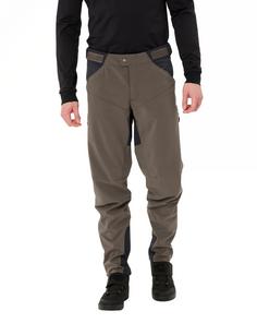 Rückansicht von VAUDE Men's Qimsa Softshell Pants II Funktionshose Herren deer brown