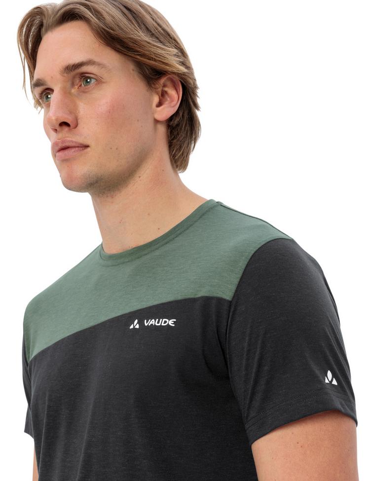 VAUDE VAUDE Men's Sveit Shirt T-Shirt Herren - black/agave - 1 | SportScheck